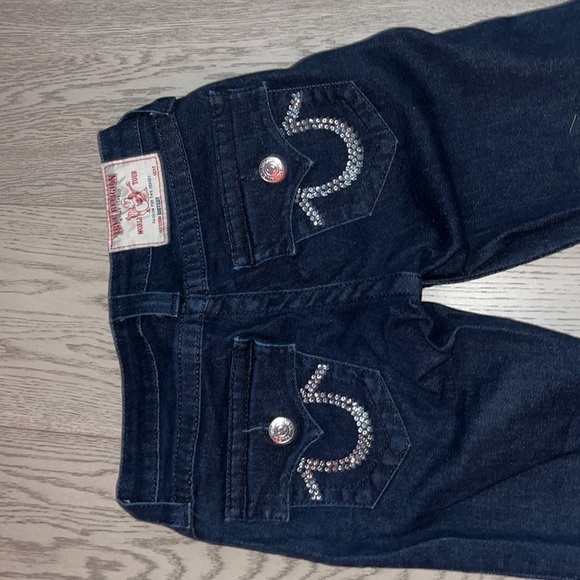 True religion bootcut jeans in good condition aside from a broken zipper - Picture 3 of 4